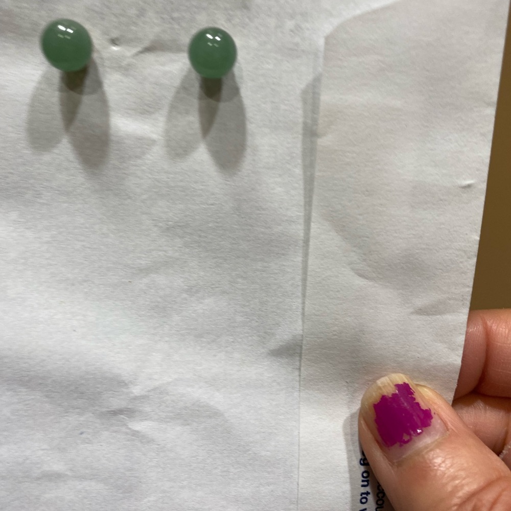 Jade Earrings - image 2